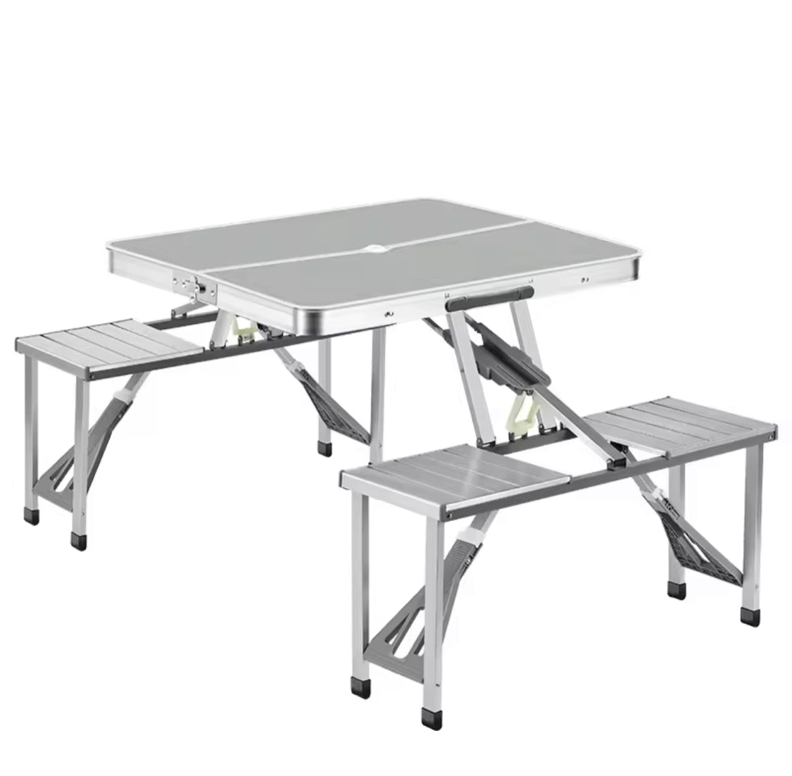 Outdoor Camping Folding Table and Chair, Travelling Portable Table and Chair, One Table and Four Chairs Portable Folding Picnic Table Outdoor Camping Folding Table and Chair, Travelling Portable Table and Chair, One Table and Four Chairs Portable Folding Picnic Table